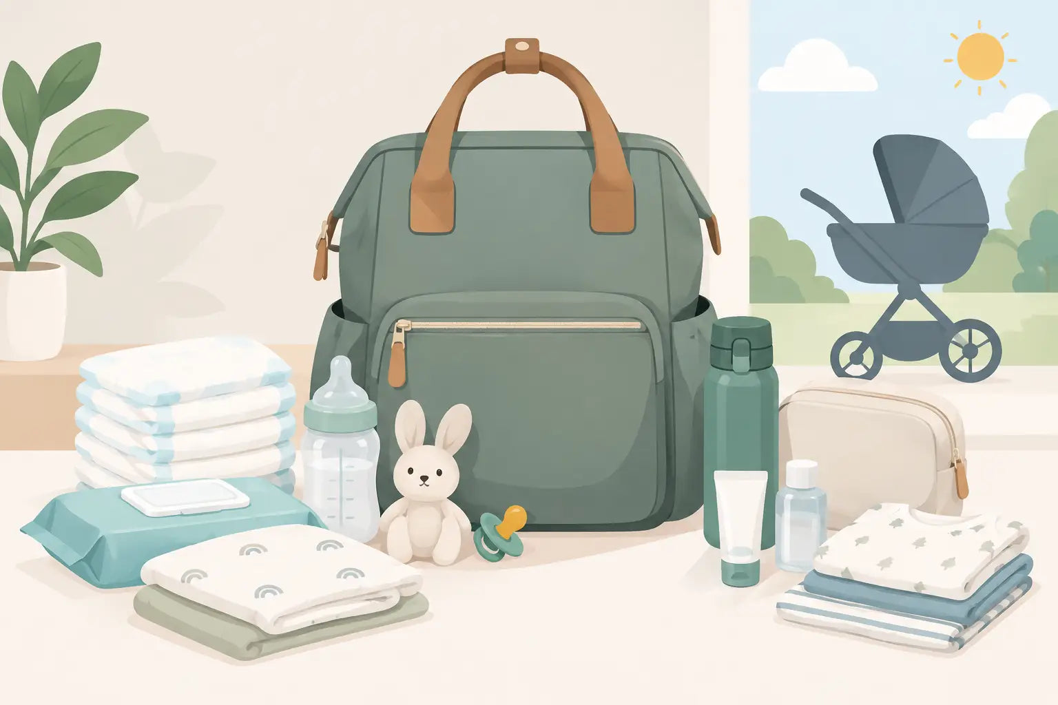 How to Pack a Diaper Bag for Any Outing